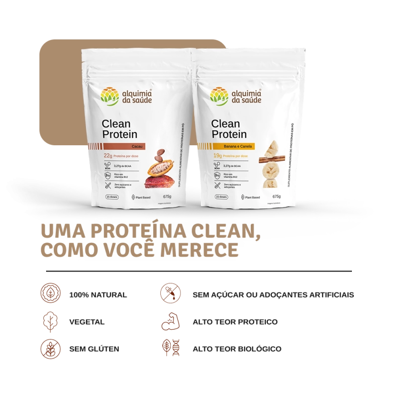 Produto Clean Protein - Cacau 675g
