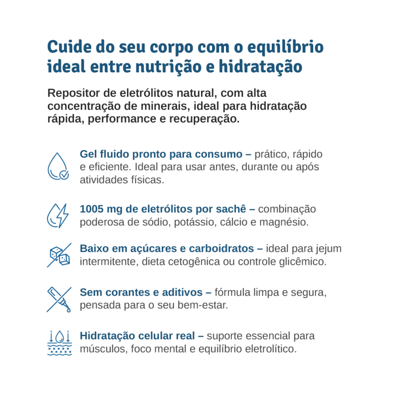 Produto Hydro Salts Box - Tangerina (10 Sach&ecirc;s)