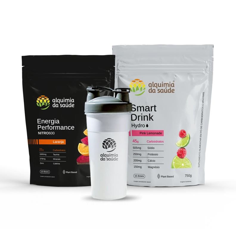 Produto Kit Dupla Pr&eacute; e Intra Treino - Lan&ccedil;amento + Brinde Coqueteleira