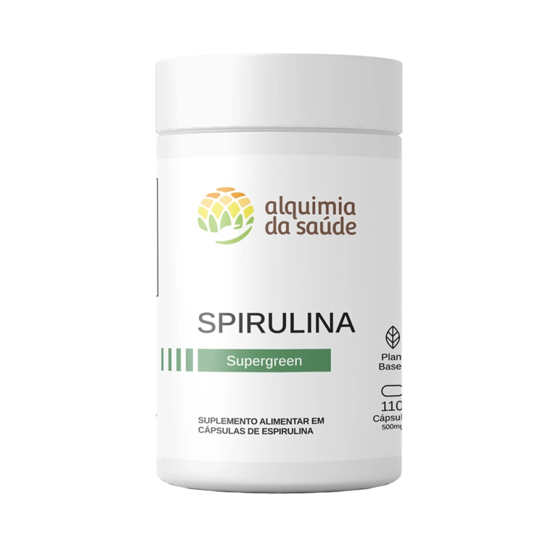 Produto Spirulina - 110 C&aacute;psulas