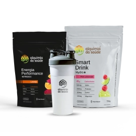 Kit Dupla Pr&eacute; e Intra Treino - Lan&ccedil;amento + Brinde Coqueteleira