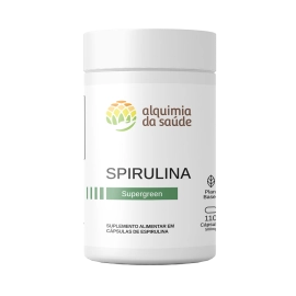 Produto - SPIRULINA - 110 C&Aacute;PSULAS VEGETAIS